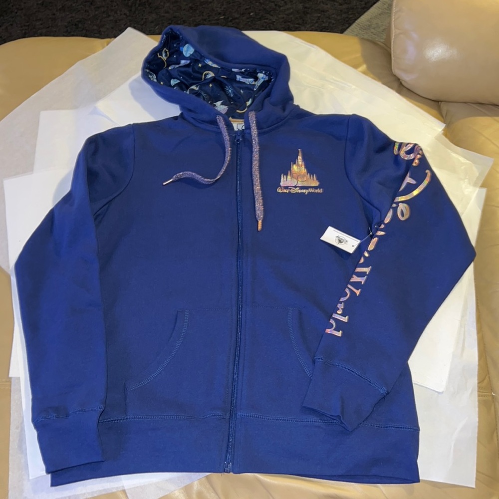 Disney Mickey Mouse and Friends Full Zip Hoodie 50th Anniversary